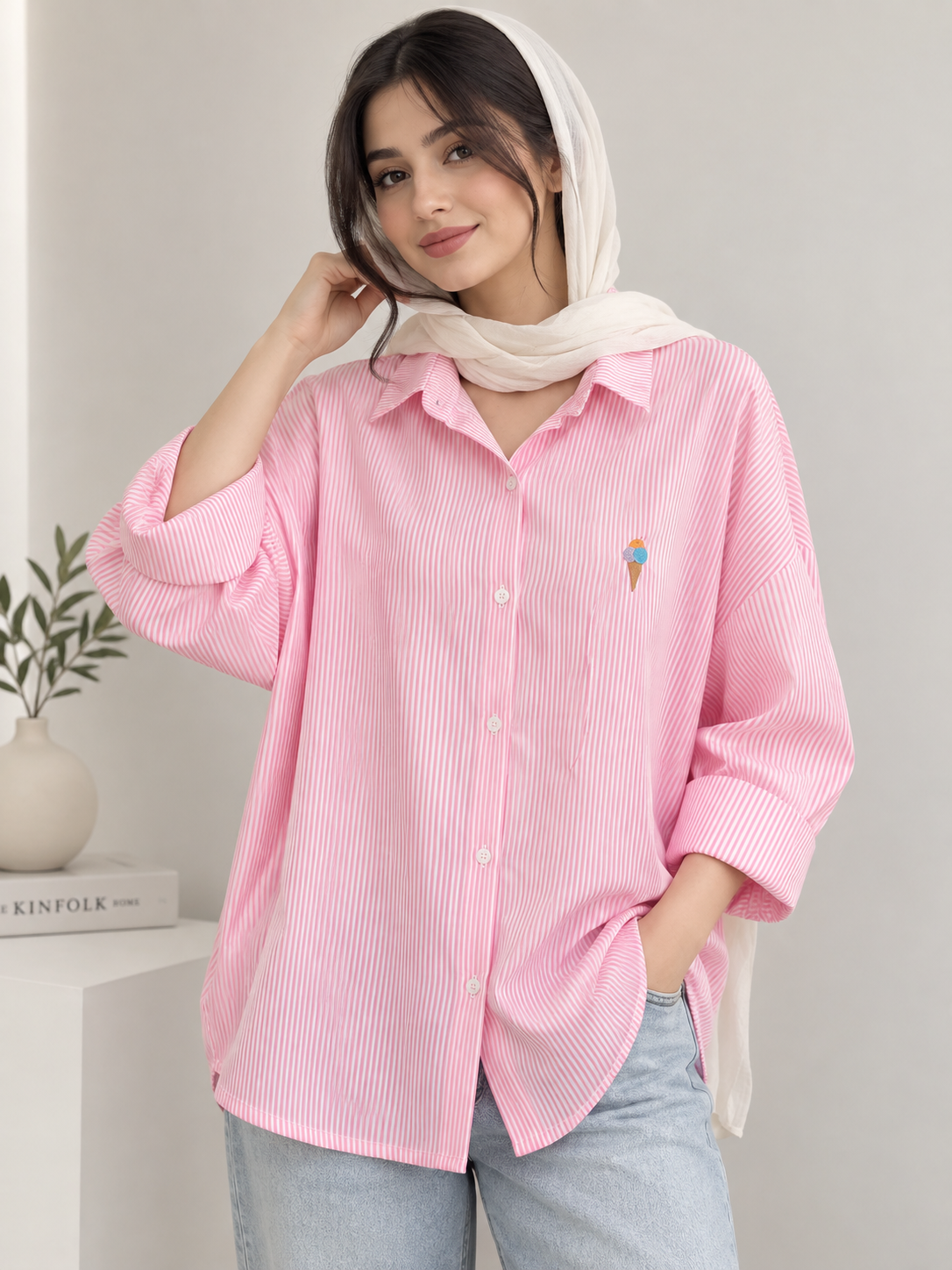 شومیز لینن
