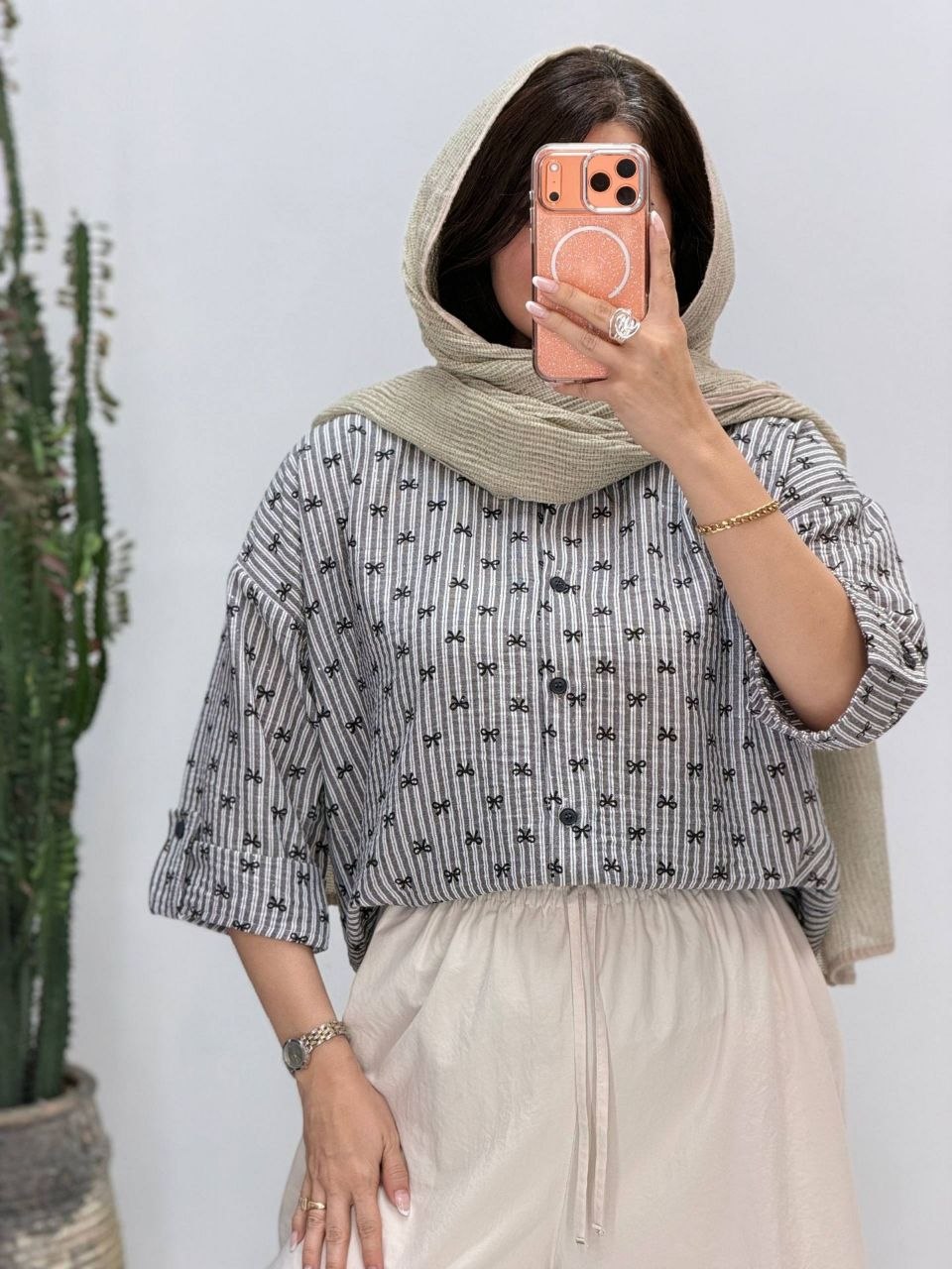 شومیز پاپیونی
