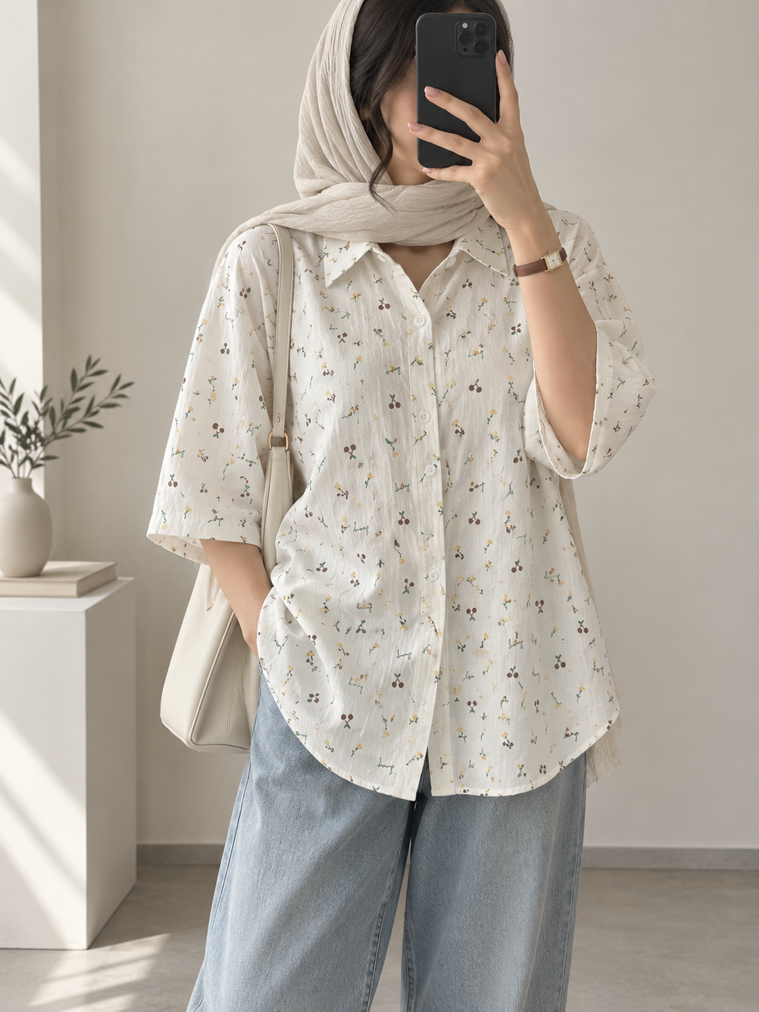 شومیز نخ کتان